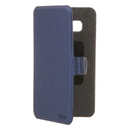 Чехол книжка для Alcatel 4034D Pixi 4 (4.0) Tfn FlipCover Синий