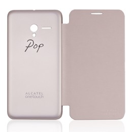 Чехол книжка для Alcatel Pixi 3(5) 5015X FlipCover G5015-3LALFCG Gold