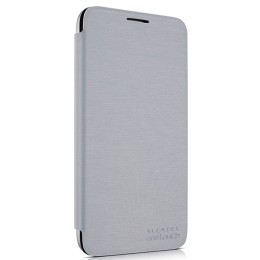 Чехол книжка для Alcatel PIXI 3(5) 5065D FlipCover G5065-3SALFCG-RU Silver