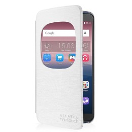 Чехол книжка для Alcatel One Touch Idol 3 6045Y FlipCover G6045-3BALAFG Белый