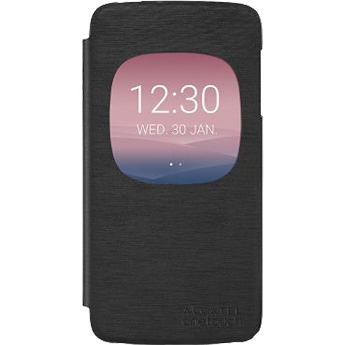 Чехол книжка для Alcatel One Touch Idol 3 6045Y FlipCover G6045-3AALAFG Шифер