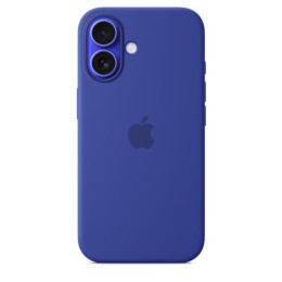 Силиконовый чехол для Apple IPhone 16 Silicone Case Темно-синий