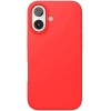 Силиконовый чехол для Apple IPhone 16 Silicone Case Красный