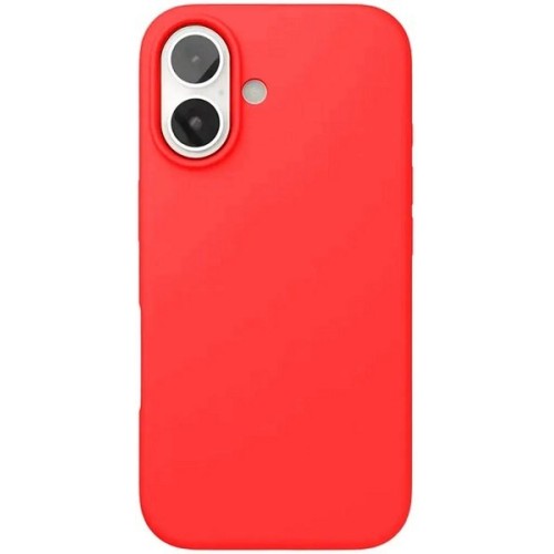 Силиконовый чехол для Apple IPhone 16 Silicone Case Красный