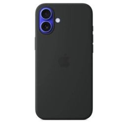 Силиконовый чехол для Apple IPhone 16 Plus Silicone Case Черный