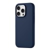 Силиконовый чехол для Apple IPhone 16 Pro Silicone Case Темно-синий