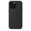 Силиконовый чехол для Apple IPhone 16 Pro Silicone Case Черный