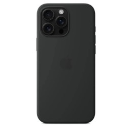 Силиконовый чехол для Apple IPhone 16 Pro Silicone Case Черный