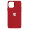 Силиконовый чехол для Apple IPhone 16 Pro Max Silicone Case Темно-красный