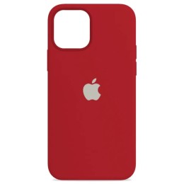 Силиконовый чехол для Apple IPhone 16 Pro Max Silicone Case Темно-красный
