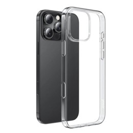 Силиконовый чехол для Apple iPhone 16 Pro Max TPU HOCO Прозрачный