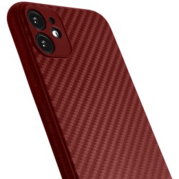 Чехол накладка для Apple iPhone 11 Luxo Cevlar матовый J163 Красный