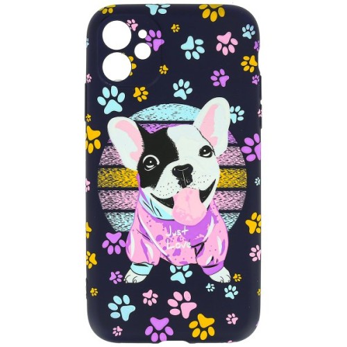 Силиконовый чехол для Apple iPhone 11 Helsen с защитой камеры J80