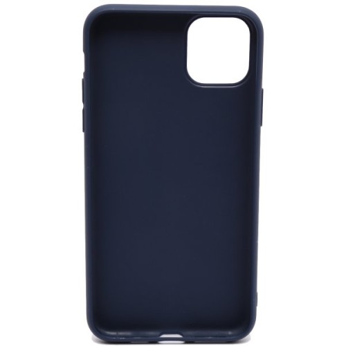 Силиконовый чехол для Apple iPhone 11 Soft Matte Синий