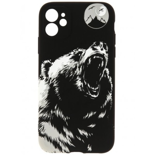 Силиконовый чехол для Apple iPhone 11 Helsen с защитой камеры J204
