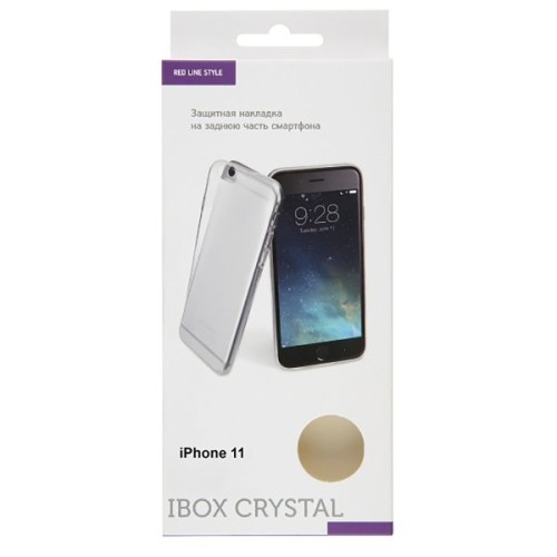 Силиконовый чехол для Apple iPhone 11 iBox Crystal Прозрачный