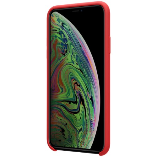 Силиконовый чехол для Apple iPhone 11 Pro Max Nillkin Flex Pure case Красный