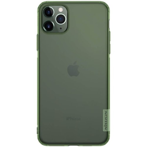Силиконовый чехол для Apple iPhone 11 Pro Max Nillkin Nature TPU Case Зеленый