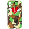Силиконовый чехол для Apple iPhone 12 Luxo с защитой камеры KS6