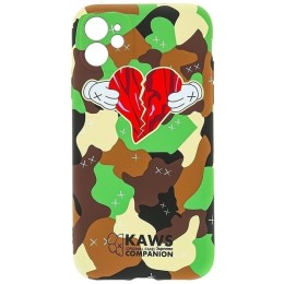 Силиконовый чехол для Apple iPhone 12 Luxo с защитой камеры KS6