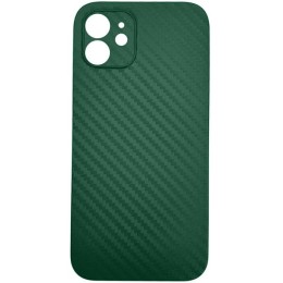 Чехол накладка для Apple iPhone 12 Luxo Cevlar глянцевый J160 Зеленый