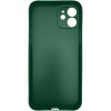 Чехол накладка для Apple iPhone 12 Luxo Cevlar глянцевый J160 Зеленый