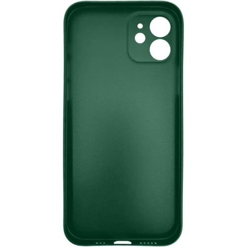 Чехол накладка для Apple iPhone 12 Luxo Cevlar глянцевый J160 Зеленый