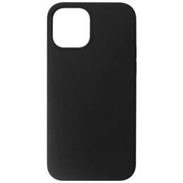 Силиконовый чехол для Apple iPhone 12 TPU 1мм Черный матовый