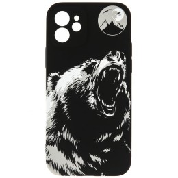 Силиконовый чехол для Apple iPhone 12 Helsen с защитой камеры J204