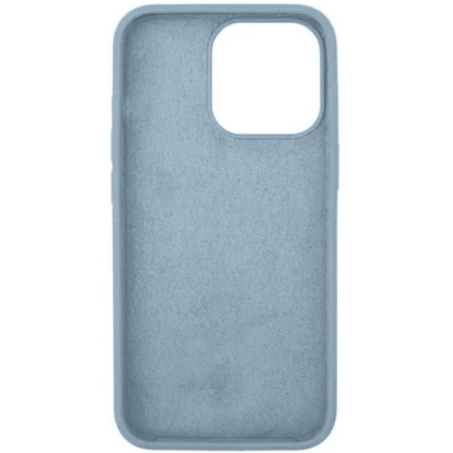 Силиконовый чехол для Apple iPhone 12 Mini Сизый