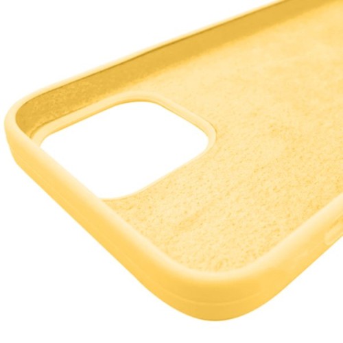 Силиконовый чехол для Apple iPhone 12 Mini Желтый