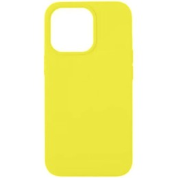 Силиконовый чехол для Apple iPhone 12 Mini Светло желтый