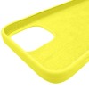 Силиконовый чехол для Apple iPhone 12 Mini Светло желтый