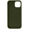 Силиконовый чехол для Apple iPhone 12 Mini Болотный зеленый