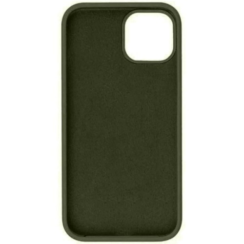 Силиконовый чехол для Apple iPhone 12 Mini Болотный зеленый