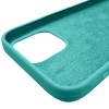 Силиконовый чехол для Apple iPhone 12 Mini Морской зеленый