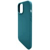 Силиконовый чехол для Apple iPhone 12 Mini Бирюзово синий