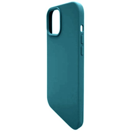 Силиконовый чехол для Apple iPhone 12 Mini Бирюзово синий