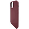 Силиконовый чехол для Apple iPhone 12 Mini Темно красный