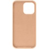 Силиконовый чехол для Apple iPhone 12 Mini Бледно оранжевый