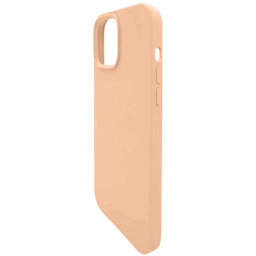 Силиконовый чехол для Apple iPhone 12 Mini Бледно оранжевый