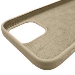 Силиконовый чехол для Apple iPhone 12 Mini Нюдовый