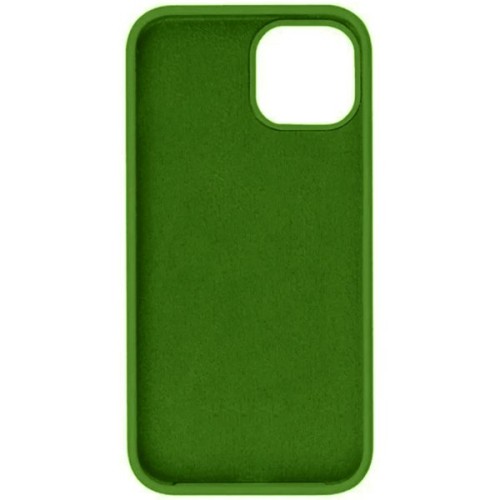 Силиконовый чехол для Apple iPhone 12 Mini Кленовый зелёный