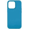 Силиконовый чехол для Apple iPhone 12 Mini Светлый синий