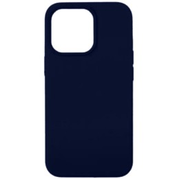 Силиконовый чехол для Apple iPhone 12 Mini Черно синий