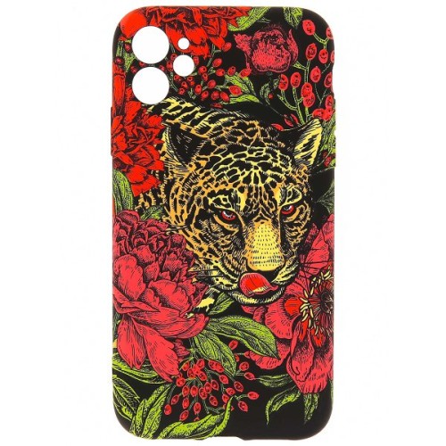 Силиконовый чехол для Apple iPhone 12 Mini Helsen с защитой камеры J200