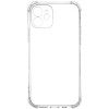 Силиконовый чехол для Apple iPhone 12 Mini TPU 1.5мм с усиленными углами и защитой камеры Прозрачный