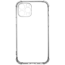 Силиконовый чехол для Apple iPhone 12 Pro TPU 1.5мм с усиленными углами и защитой камеры Прозрачный