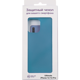 Силиконовый чехол для Apple iPhone 12 Pro Red Line Ultimate Голубой