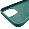 Силиконовый чехол для Apple iPhone 12 Pro Max Сине зеленый